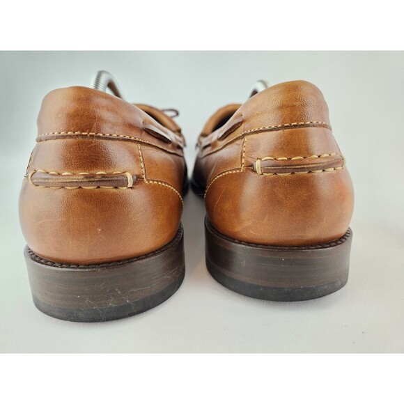 Johnston & Murphy Brown Tassel Fringe Leather Loafer Dress Shoes Men\'s US 12‎ M main image 11